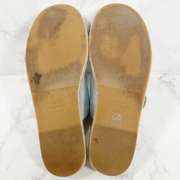 Stuart Weitzman Tomi Pearl Espadrille Slides - Picture 15 of 15